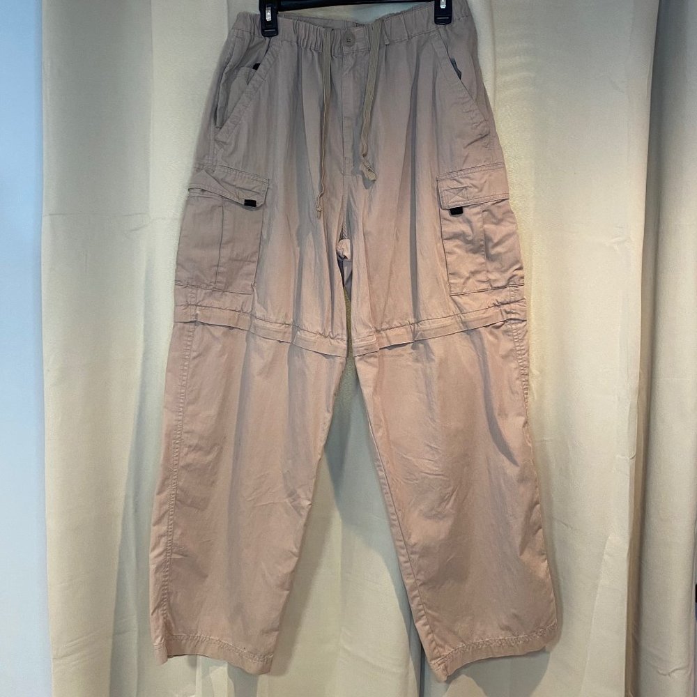 OUTER RIM MENS CARGO CONVERTIBLE ZIP AWAY KAKHI PANTS